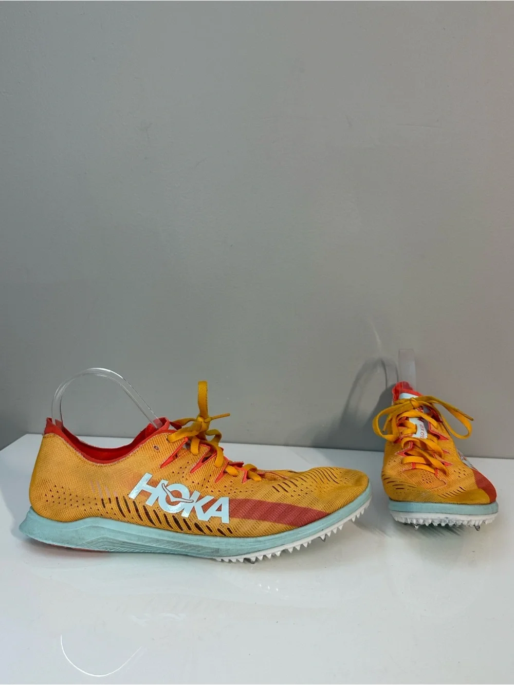 Hoka Cielo X LD Track Spikes Running Shoes Unisex Men 11 Women 12.5
